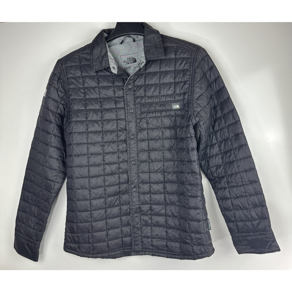 The North Face Thermoball Eco Shirt Jacket Black Men's Medium *Company Logo* - Picture 15 of 15